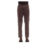 Bruine Chino Broek met Ambacht Myths , Brown , Heren