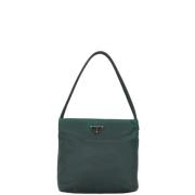 Pre-owned Canvas totes Prada Vintage , Green , Dames