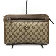 Pre-owned Fabric gucci-bags Gucci Vintage , Brown , Dames