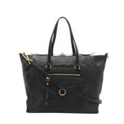 Pre-owned Leather louis-vuitton-bags Louis Vuitton Vintage , Black , D...