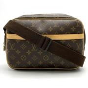 Pre-owned Canvas shoulder-bags Louis Vuitton Vintage , Brown , Dames