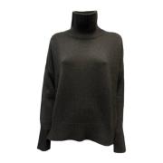 Heidi Sweater met opstaande kraag Lisa Yang , Black , Dames