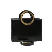 Pre-owned Leather celine-bags Celine Vintage , Black , Dames