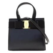 Pre-owned Leather handbags Salvatore Ferragamo Pre-owned , Black , Dam...