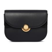 Zwarte Crossbody Tas met Boule Sluiting Furla , Black , Dames