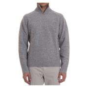 Grijze zeemansweater met zakdetail Ballantyne , Gray , Heren