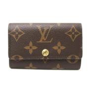 Pre-owned Fabric key-holders Louis Vuitton Vintage , Brown , Dames