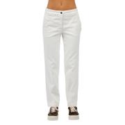 Katoenen Elastische Taillebroek met Achterzakken Rosso35 , White , Dam...