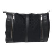 Pre-owned Canvas shoulder-bags Versace Pre-owned , Black , Dames