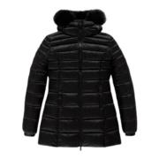 Lange Bontjas met Logomouw RefrigiWear , Black , Dames