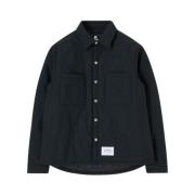 Sphere Padded Overshirt Edwin , Black , Heren