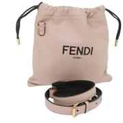 Pre-owned Leather fendi-bags Fendi Vintage , Pink , Dames