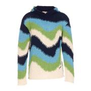 MultiColour Hoodie voor Heren Marni , Multicolor , Heren