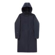 Stedelijke Regen Parka Gaia Zwart Krakatau , Black , Dames