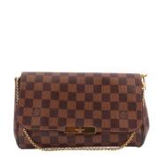 Pre-owned Canvas louis-vuitton-bags Louis Vuitton Vintage , Brown , Da...