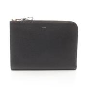 Pre-owned Leather clutches Tom Ford Pre-owned , Black , Heren