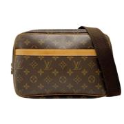 Pre-owned Fabric shoulder-bags Louis Vuitton Vintage , Brown , Dames