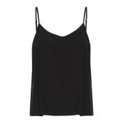 Verstelbare Band Slip Top Meteoriet Blouse Karen by Simonsen , Black ,...