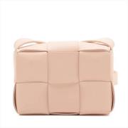 Pre-owned Leather shoulder-bags Bottega Veneta Vintage , Pink , Dames