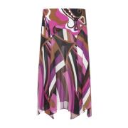 Multicolor Rokken voor Vrouwen Aw24 Emilio Pucci , Multicolor , Dames