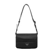 Stijlvolle Crossbody Tas Emporio Armani , Black , Dames