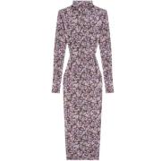 Grafische Print Midi Jurk Isabel Marant , Purple , Dames