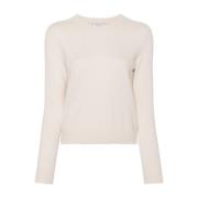 Stijlvolle Gebreide Top Peserico , Beige , Dames