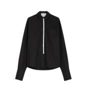 Zwarte shirt voor Max Mara Sportmax , Black , Dames