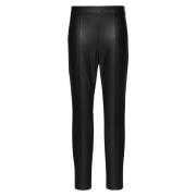 Smalle Leren Leggings s.Oliver , Black , Dames