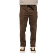 Lange Broek met Zakken White Sand , Brown , Heren