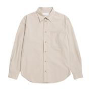 Silas Tech Poplin Overhemd Norse Projects , Beige , Heren