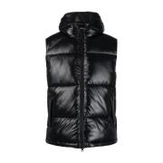 Dexter Gevoerde Gewatteerde Gilet Save The Duck , Black , Heren