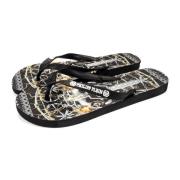 Skull Grafische Flip Flops Stijlvol Ontwerp Philipp Plein , Multicolor...