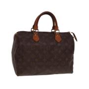 Pre-owned Canvas louis-vuitton-bags Louis Vuitton Vintage , Brown , Da...