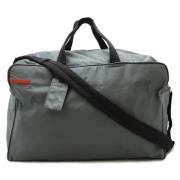 Pre-owned Canvas prada-bags Prada Vintage , Gray , Dames