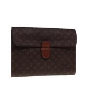 Pre-owned Canvas louis-vuitton-bags Louis Vuitton Vintage , Brown , Da...