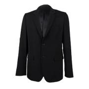 Pre-owned Wool outerwear Givenchy Pre-owned , Black , Heren