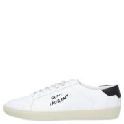 Leather sneakers Saint Laurent , White , Heren