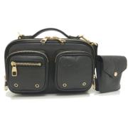 Pre-owned Leather louis-vuitton-bags Louis Vuitton Vintage , Black , D...