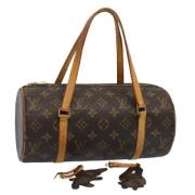 Pre-owned Canvas louis-vuitton-bags Louis Vuitton Vintage , Brown , Da...