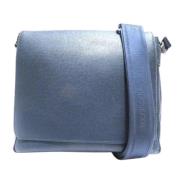 Pre-owned Leather louis-vuitton-bags Louis Vuitton Vintage , Blue , He...