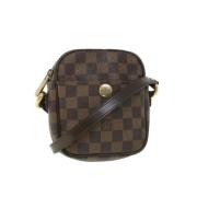 Pre-owned Canvas louis-vuitton-bags Louis Vuitton Vintage , Brown , Da...