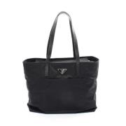 Pre-owned Canvas totes Prada Vintage , Black , Dames