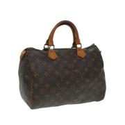 Pre-owned Canvas louis-vuitton-bags Louis Vuitton Vintage , Brown , Da...