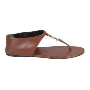 Elegante Sandalen Olio 00 SAN Saint Laurent , Brown , Dames