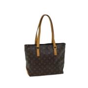 Pre-owned Canvas louis-vuitton-bags Louis Vuitton Vintage , Brown , Da...