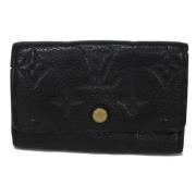 Pre-owned Fabric key-holders Louis Vuitton Vintage , Black , Dames