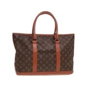 Pre-owned Canvas louis-vuitton-bags Louis Vuitton Vintage , Brown , Da...