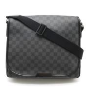 Pre-owned Canvas louis-vuitton-bags Louis Vuitton Vintage , Black , He...