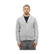 Vest met sjaalkraag Gran Sasso , Gray , Heren